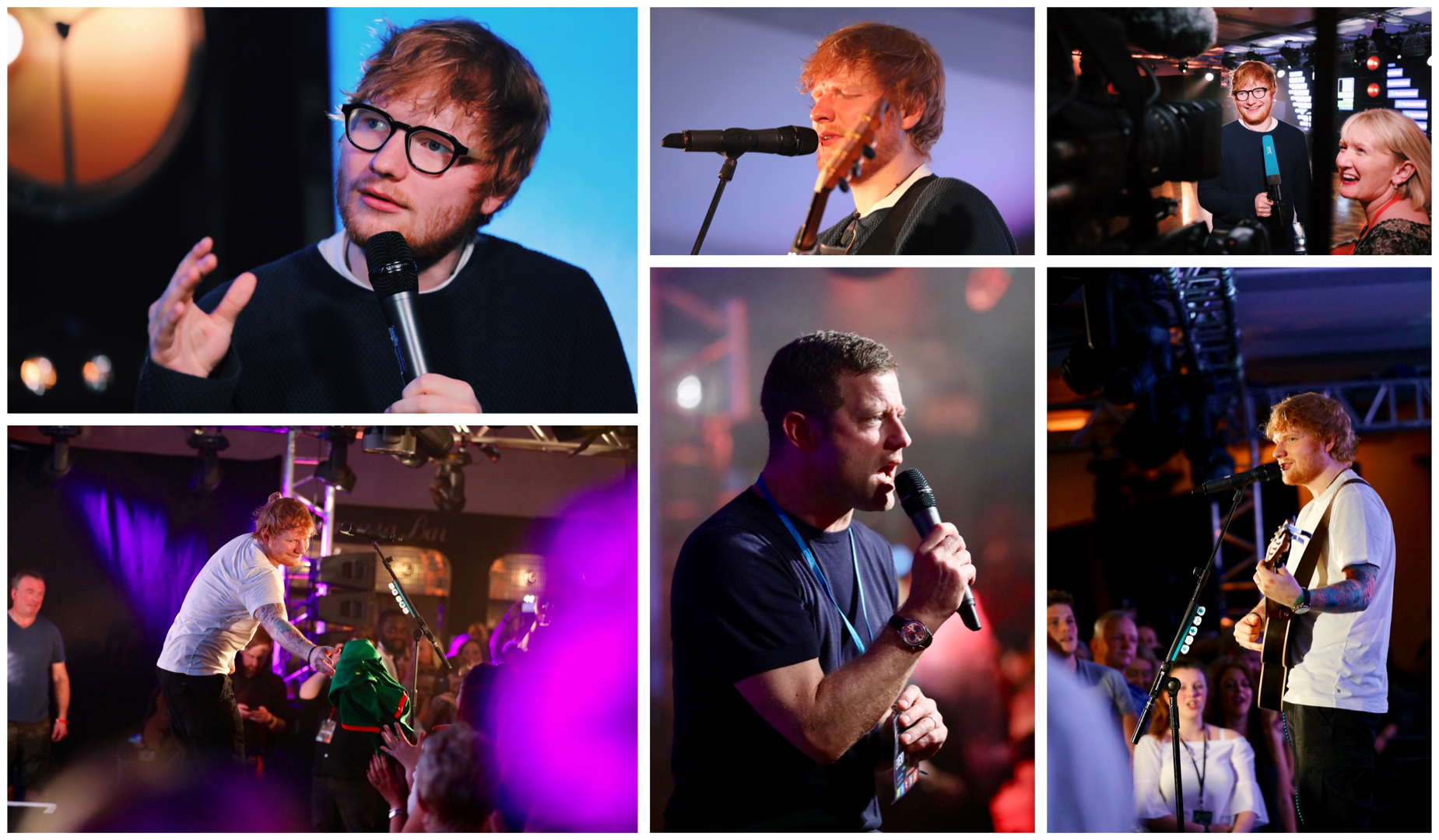 Ed Sheeran at London Irish Centre